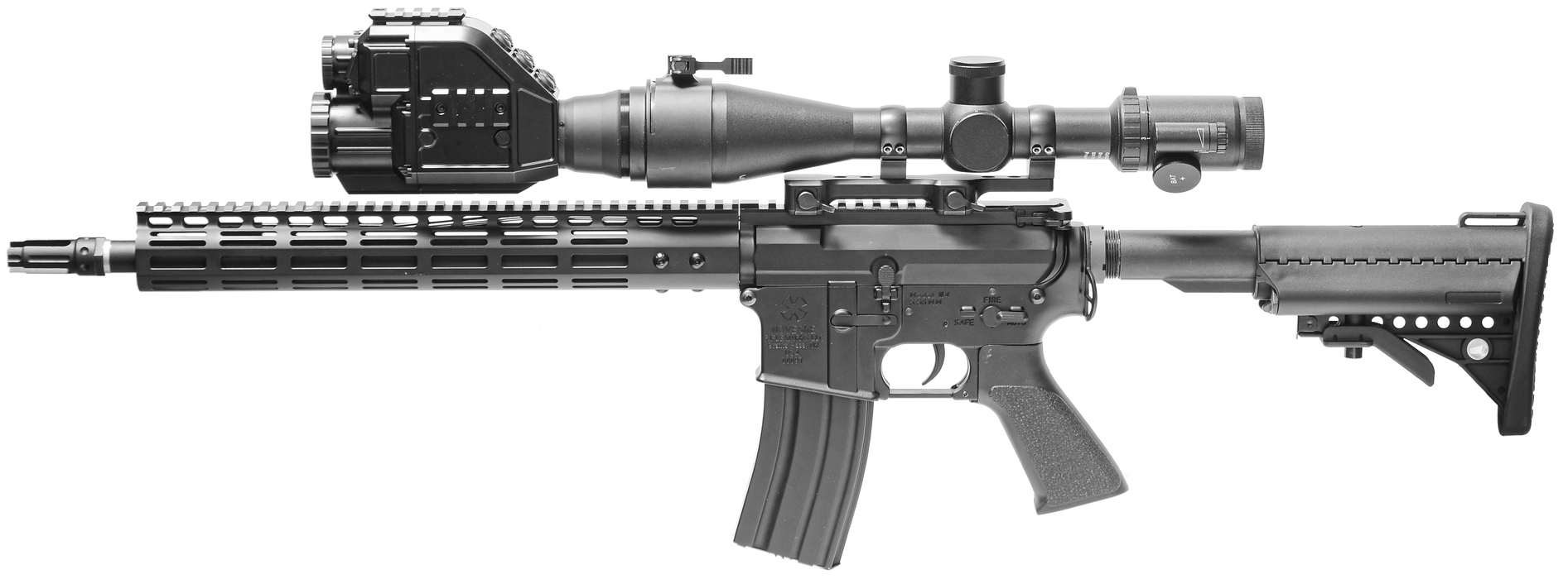 QUADRO-SC Fusion Clip-on Rifle Scope