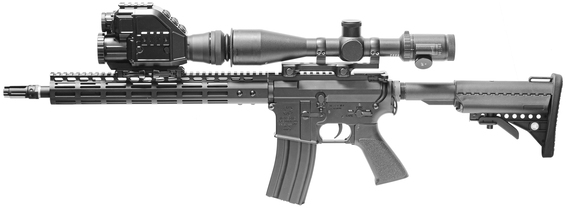 QUADRO-SC Fusion Clip-on Rifle Scope